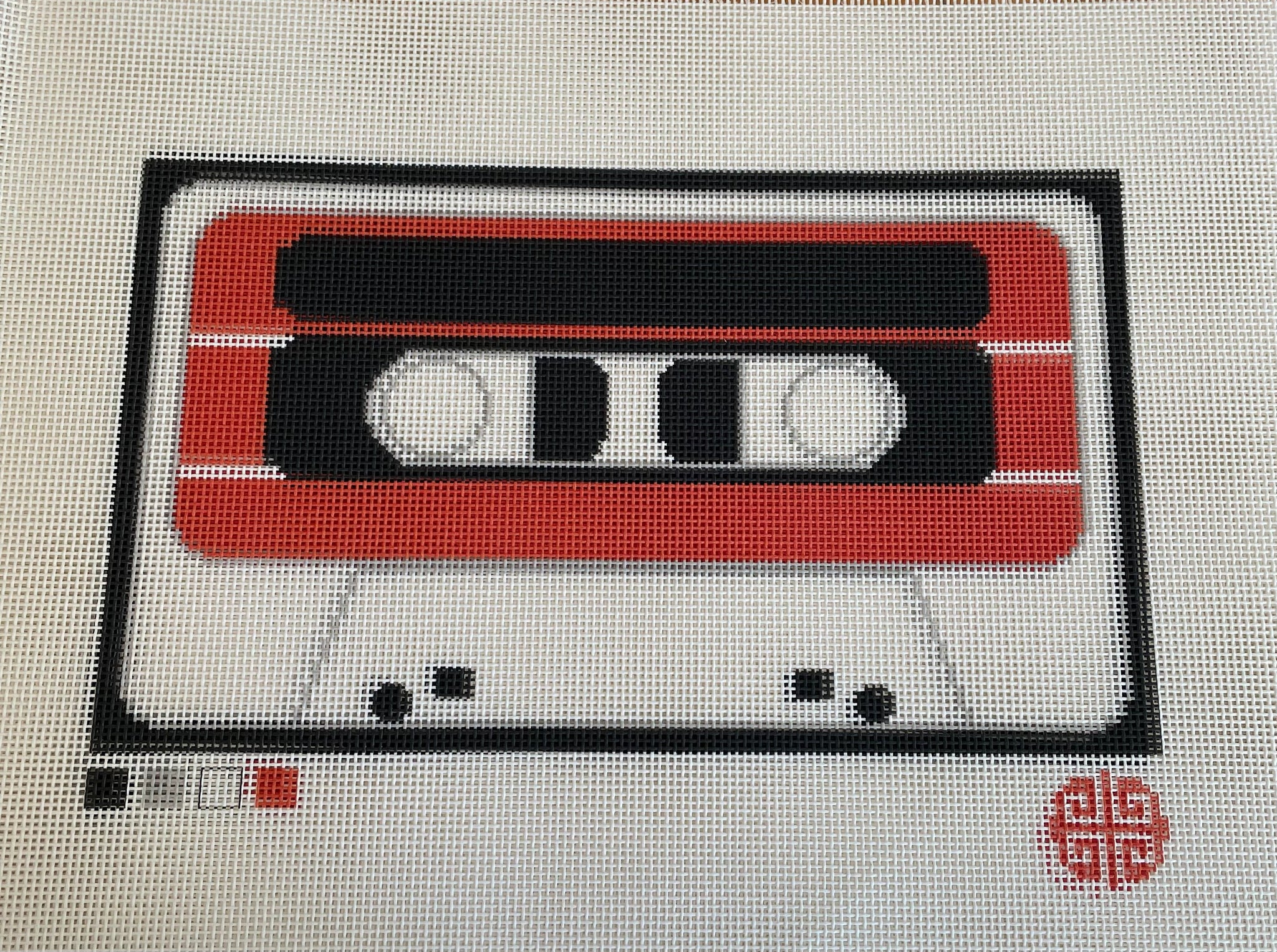 Sale! Oversized Cassette Needlepoint Canvas