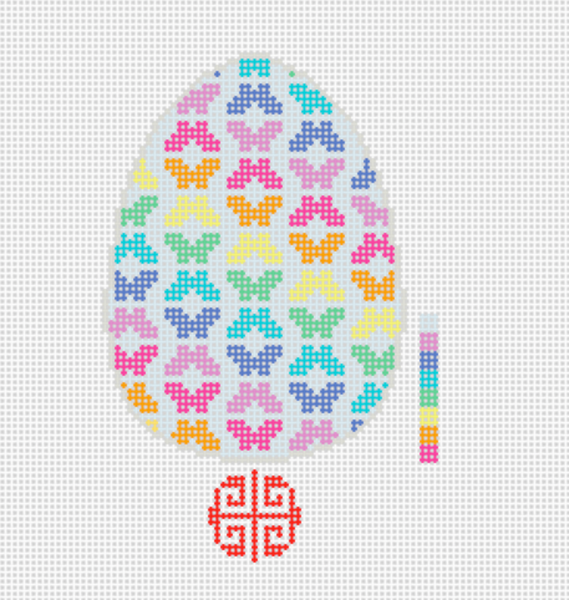 Easter Collection: Rainbow Butterfly Egg