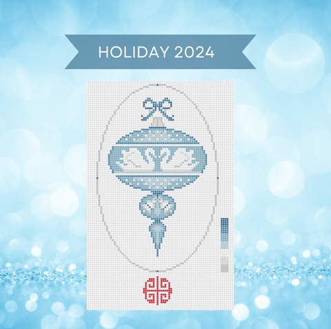 Holiday 2024: Wedgwood Blue Swan Ornament