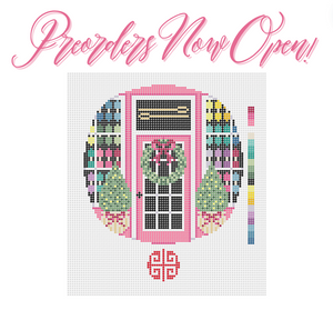 Preorder: The Needlepoint Shop  Round Needlepoint Canvas