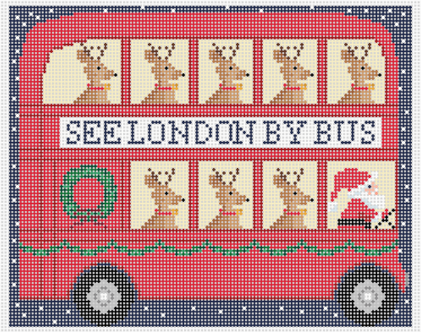 Preorder: See London By Bus 7" x 9" on 13 mesh