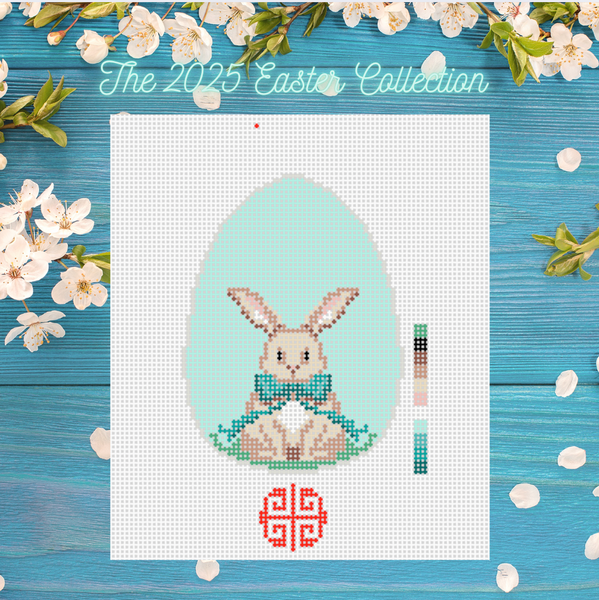 Easter Collection: Bunny with Bow Egg