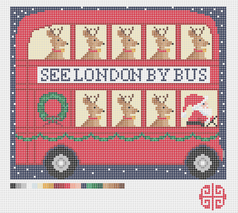 Preorder: See London By Bus 7" x 9" on 13 mesh